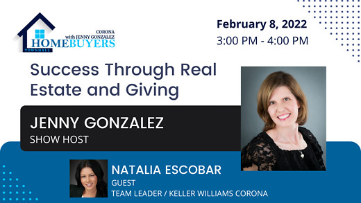 Homebuyers Town Hall Corona featuring Natalia Escobar