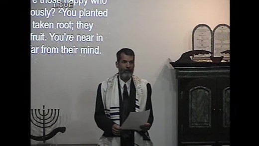 Jeremiah 12 - Why does the wicked prosper