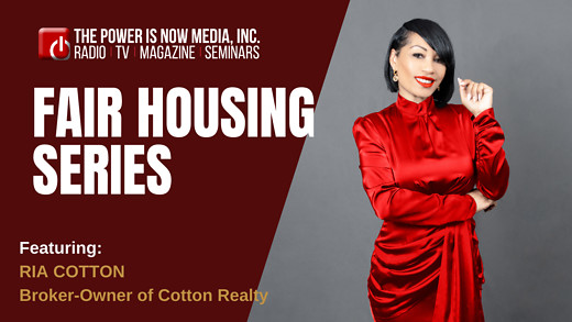 Fair Housing Month Series Featuring Ria Cotton