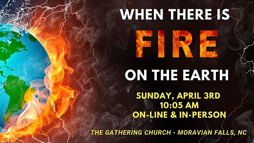 David White 'When There is Fire on the Earth' 4/3/22