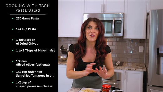 Cooking With Tash - Episode 1 - Pasta Salad