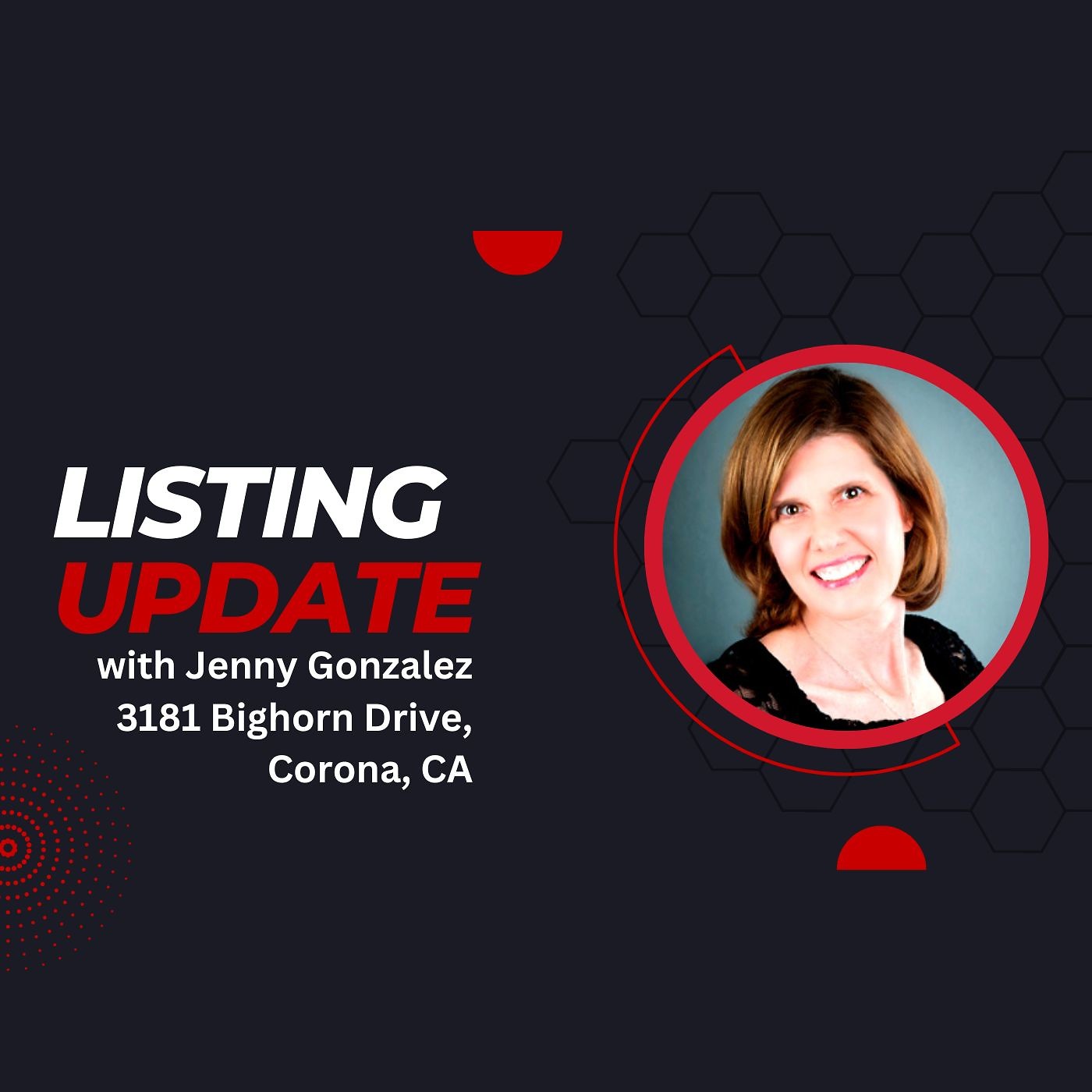 Listing Update with Jenny Gonzalez: 3181 Bighorn Drive