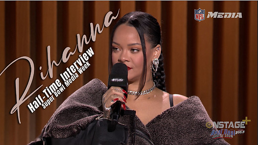 Rihanna  - Half Time Time Press Conference