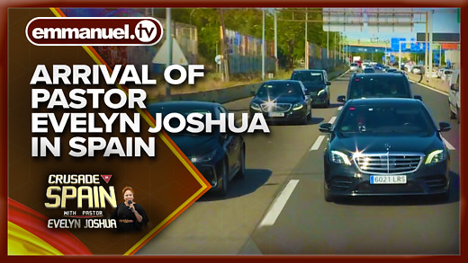 THE ARRIVAL OF PASTOR EVELYN JOSHUA IN THE NATION OF SPAIN