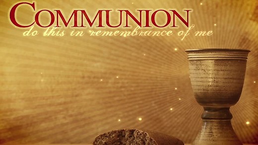 Holy Communion and the Afikomen