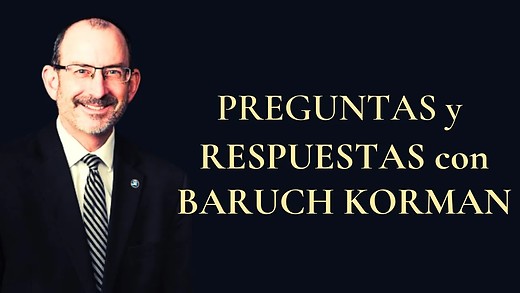 Sesión de Preguntas y Respuestas con Baruch Korman desde Australia