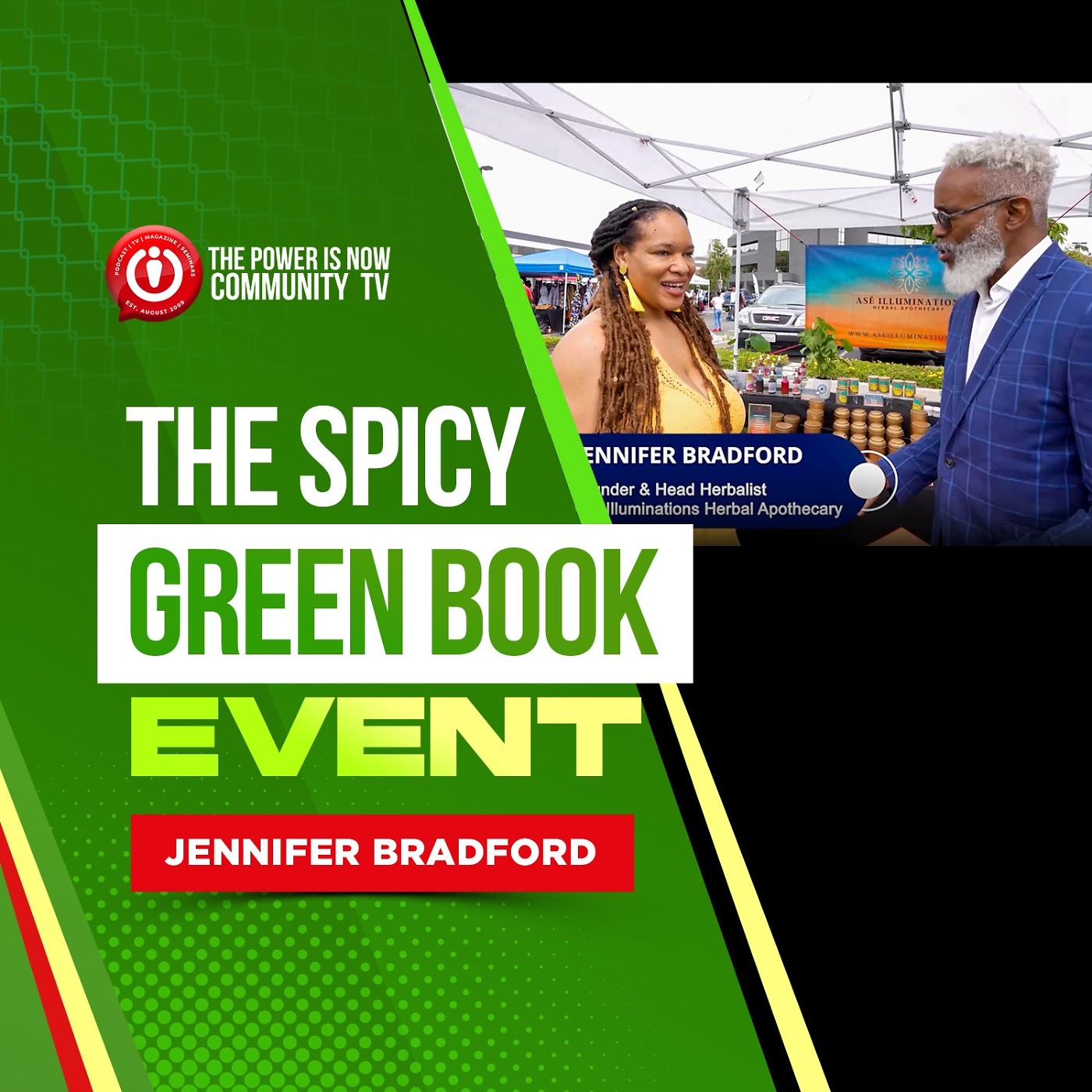 Spicy Green Book Event with Jennifer Bradford