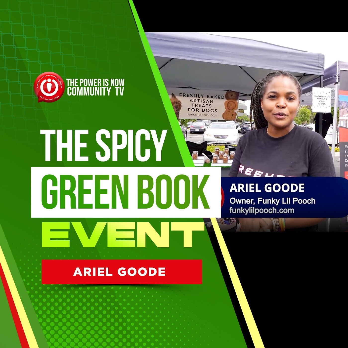 Spicy Green Book Event with Ariel Goode