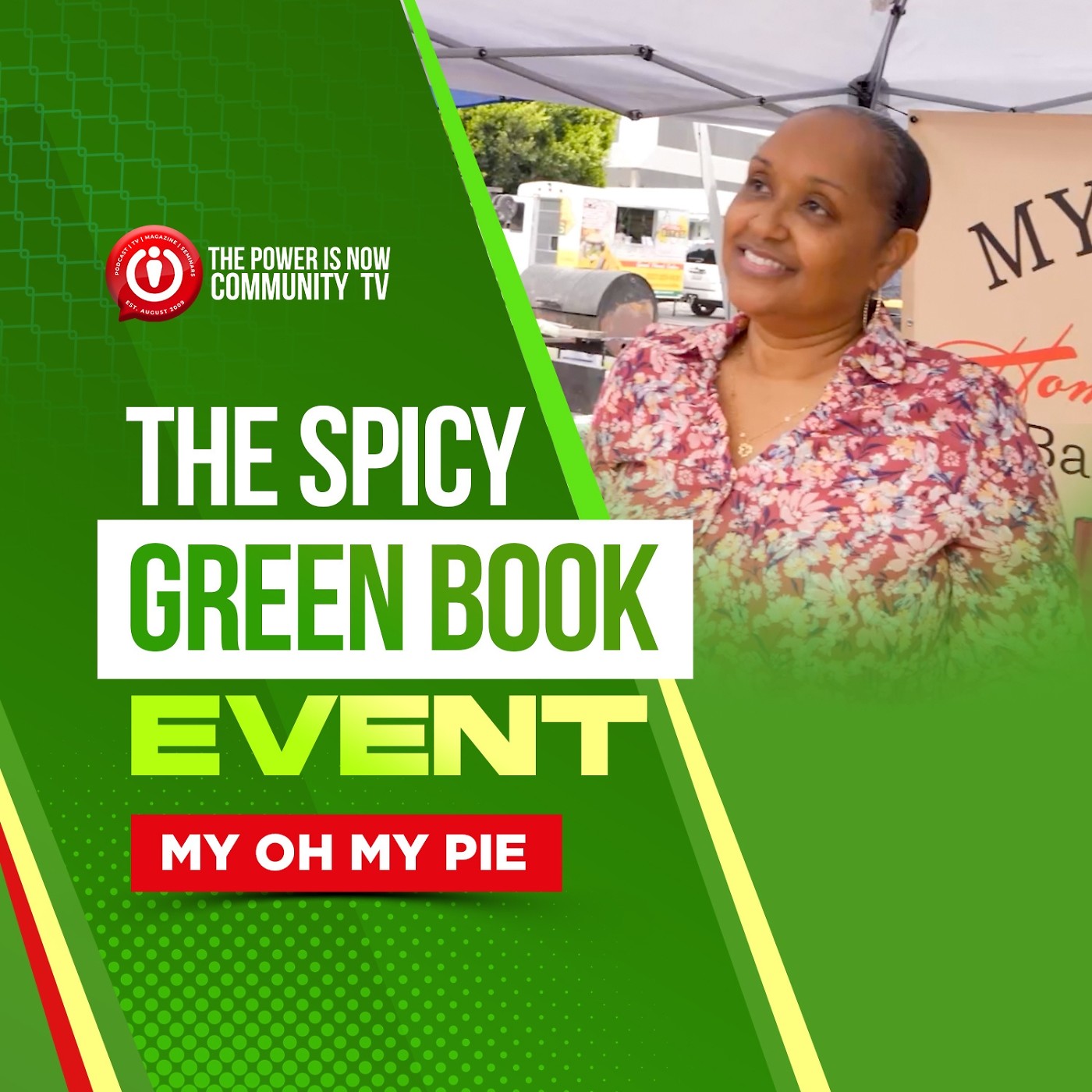 Spicy Green Book Event with My Oh My Pie