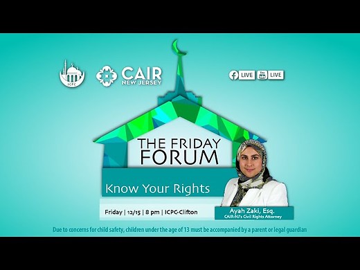 Know Your Rights | The Friday Forum | 12/15/2023 episode artwork