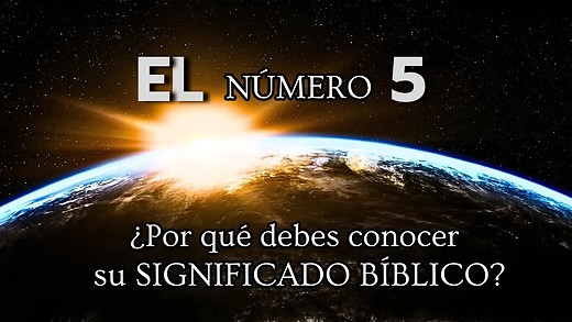 Lo que debes saber del Número 5 en la Biblia | Numerología 5