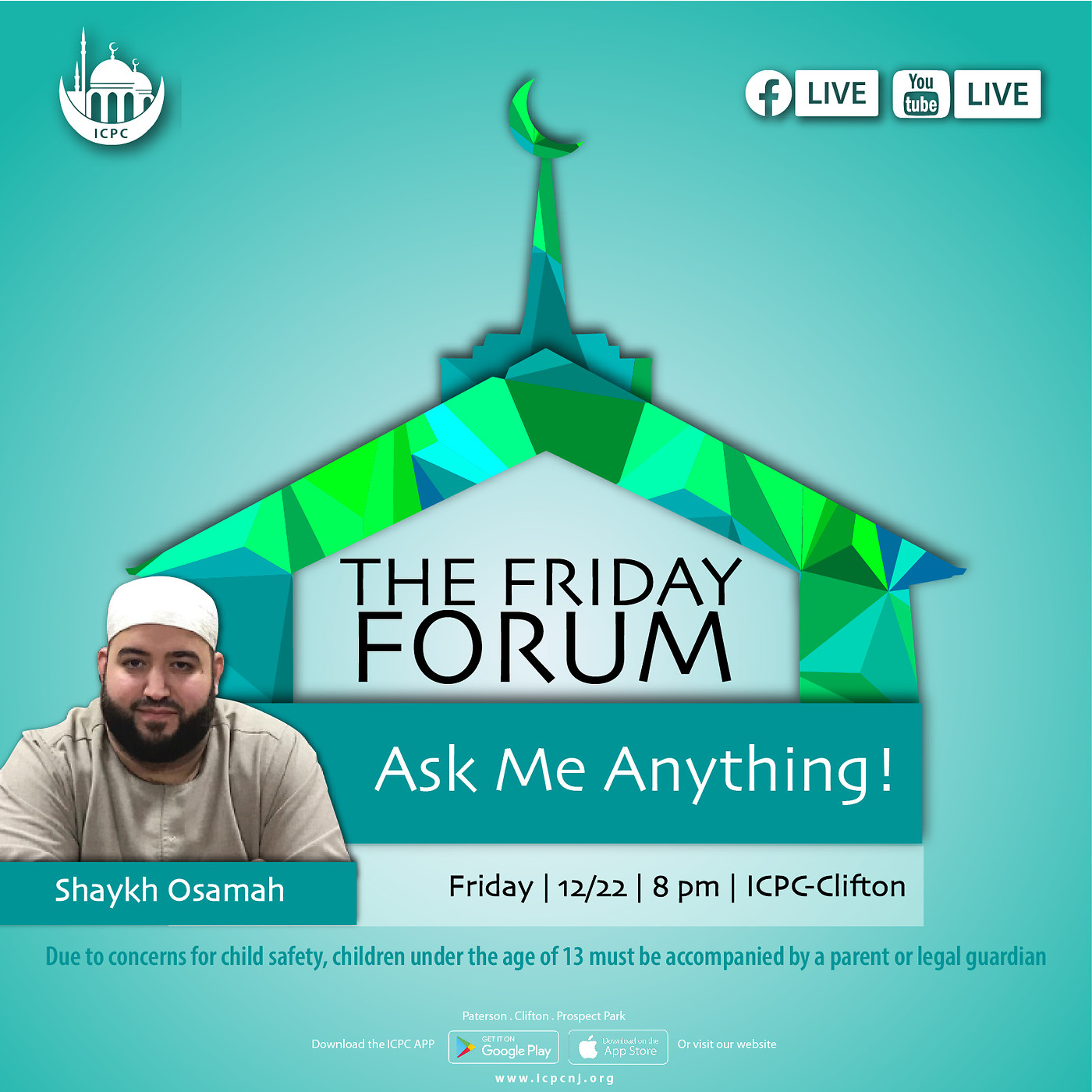 The Friday Forum | Ask Me Anything! | Sh. Osamah | 12/22/2023 episode artwork