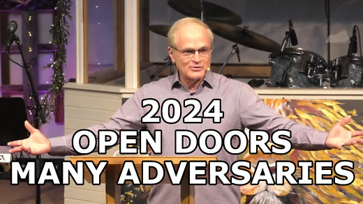 David White "2024 Open Doors, Many Adversaries" 12/31/23