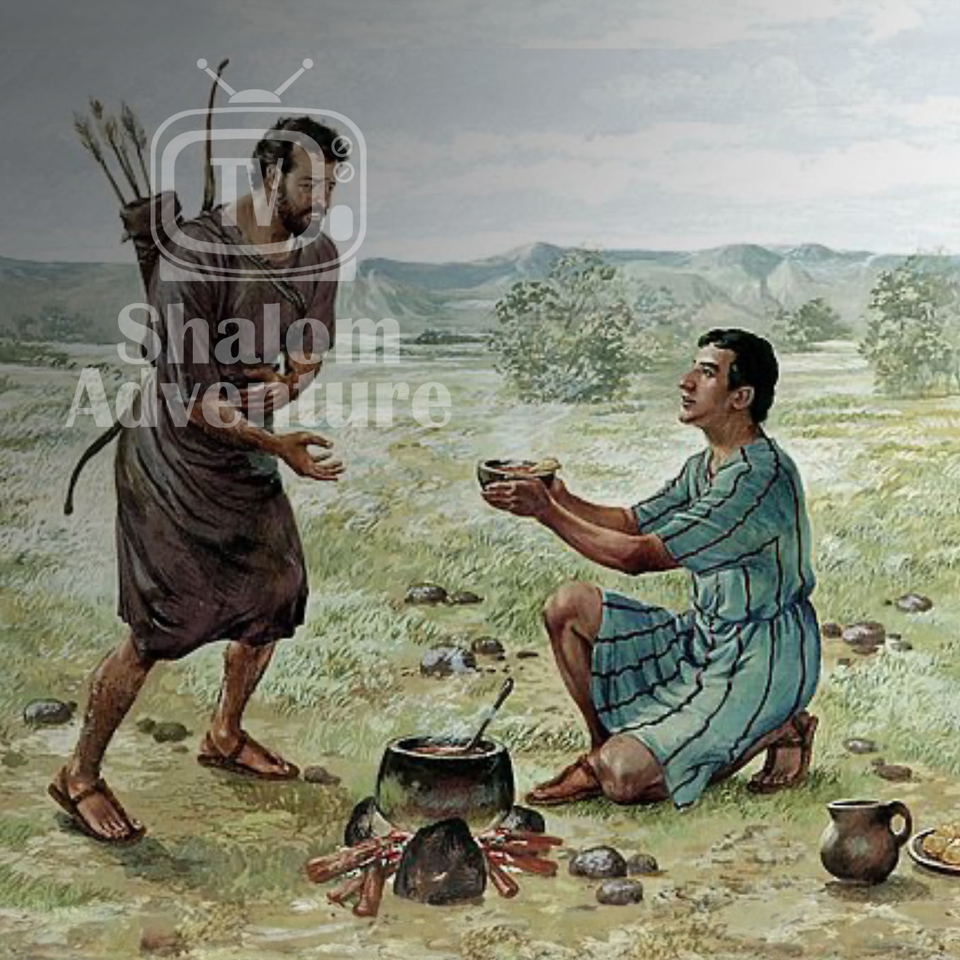 Genesis 25 - Jacob and Esau - the Birthright