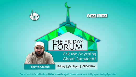 Ask Me Anything About Ramadan! | Shaykh Osamah | 3/1/2024 episode artwork