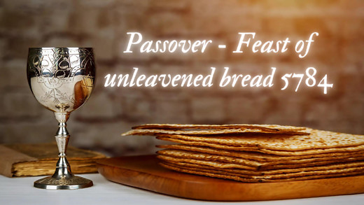 Passover- Feast of Unleavened Bread 5784