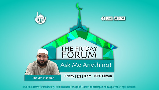 Ask Me Anything! | Shaykh Osamah | 5/3/2024 episode artwork