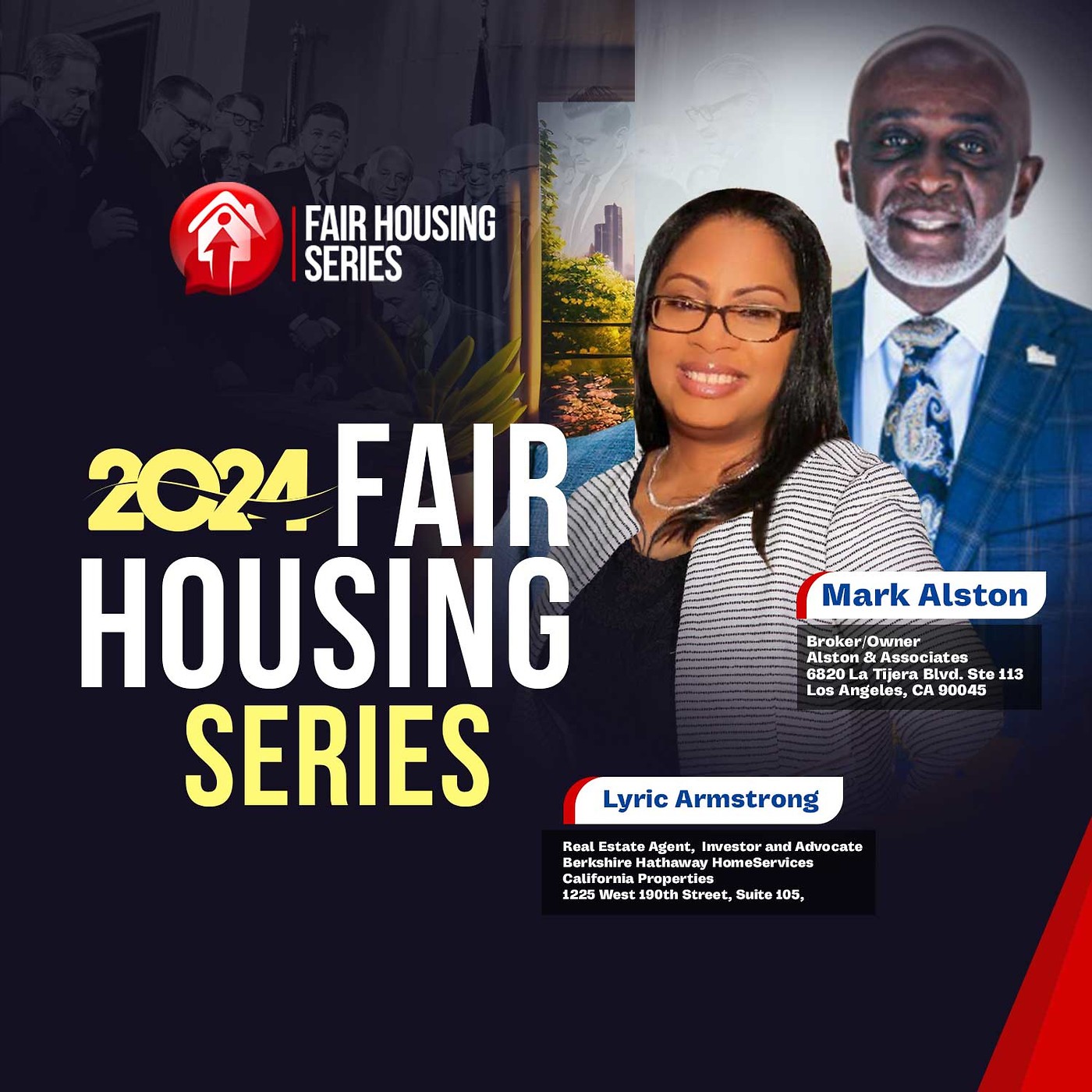 The Fair Housing Series 2024 with Lyric Armstrong And Mark Alston - Part 2