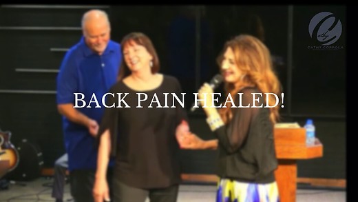 Healings - Weeks of Back Pain Healed!