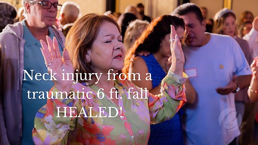 Healings - Neck Injury from a Traumatic 6 ft. High Fall HEALED! Fired Up 2024 episode artwork