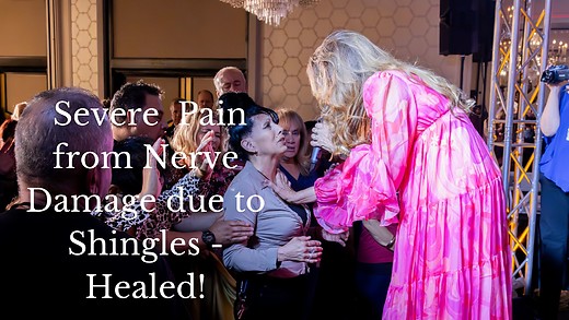 Healings - Nerve Damage from Shingles Instantly Healed!  Fired Up 2024 episode artwork