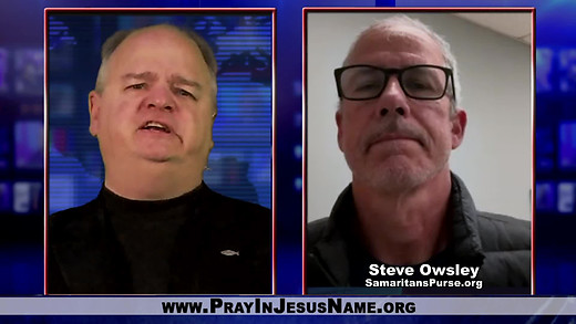 8 Mil Doors Knocked, Trump Takes Stand on Christian Persecution, Samaritan's Purse w Steve Owsley