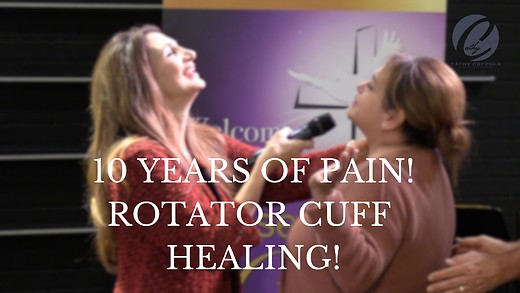 Healings -10 Years of Pain! Rotator Cuff Healing!