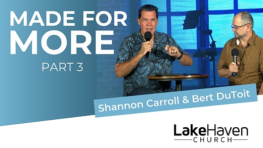 Made For More (Part 3) - Shannon Carroll...