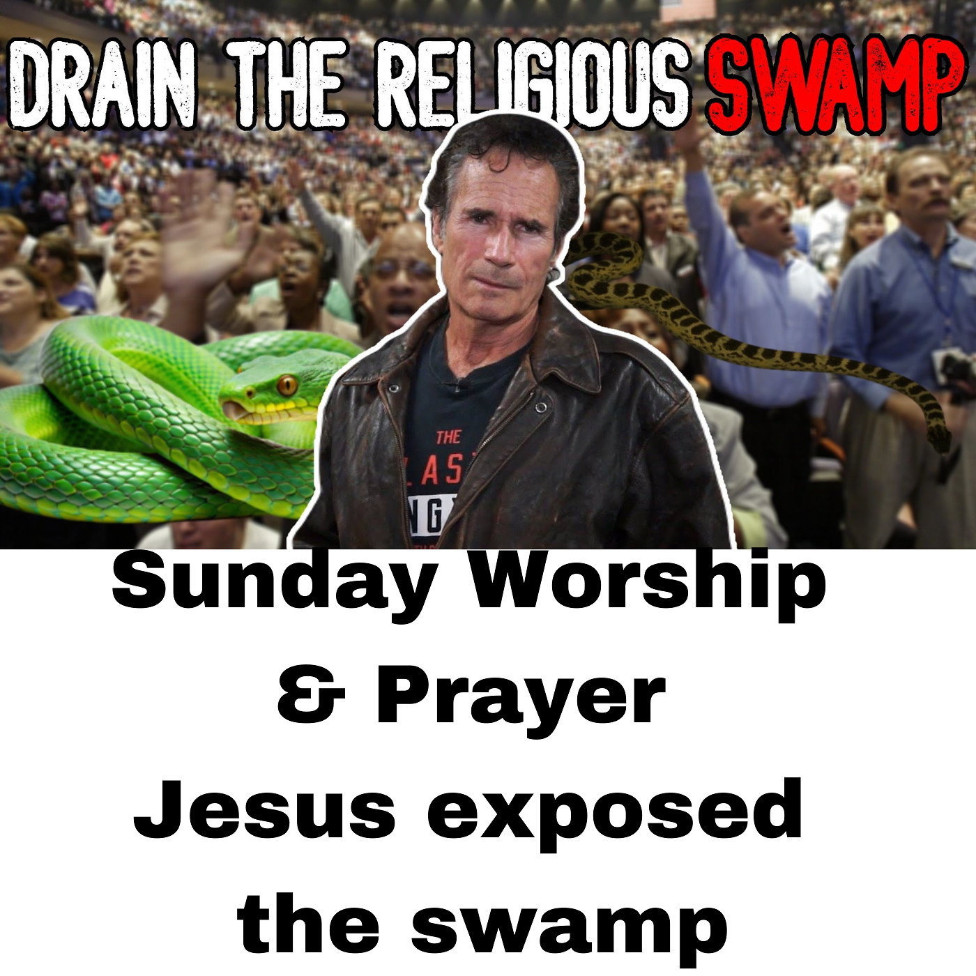 Jesus exposed the swamp, and we are supposed to drain it.