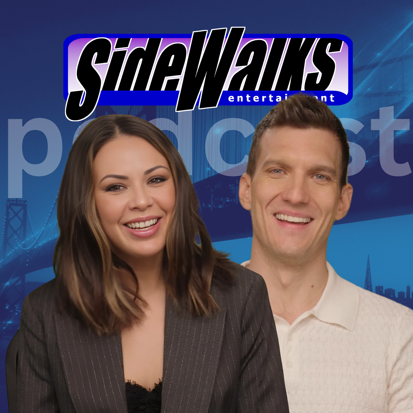 Janel Parrish and Scott Michael Foster (Return to Office) episode artwork