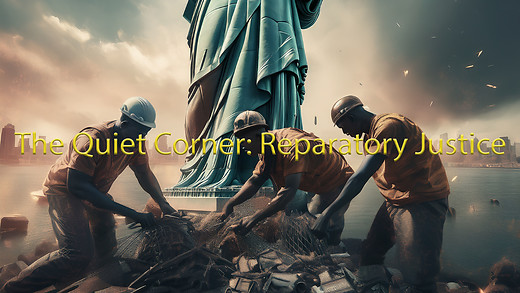 The Quiet Corner: Reparatory justice episode artwork