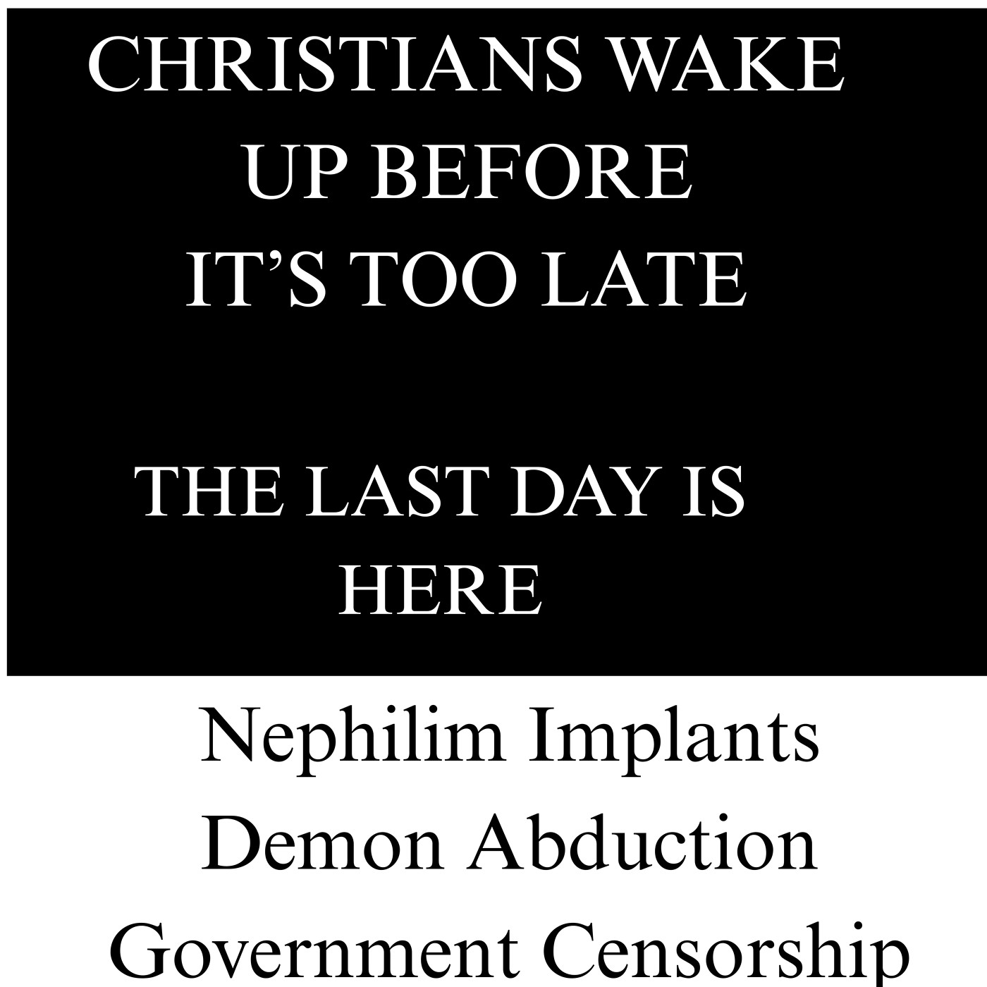Christians Wake Up! Discussion with Rod, Michael, Aaron, and Klaus