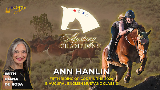 The Diana De Rosa Interview: Ann Hanlin Riding QR Code - 2025 Mustang Champions episode artwork