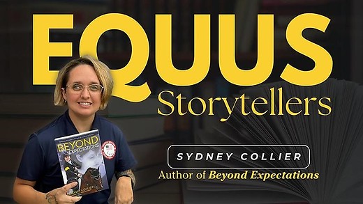EQUUS Storytellers- Sydney Collier - Beyond Expectations with Diana De Rosa episode artwork