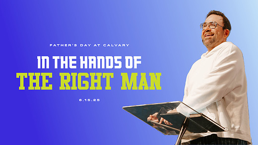 In the Hands of the Right Man | Apostle Jim Raley