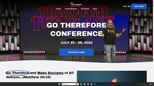 Go Therefore Conference July 25-26 Online & In Dayton