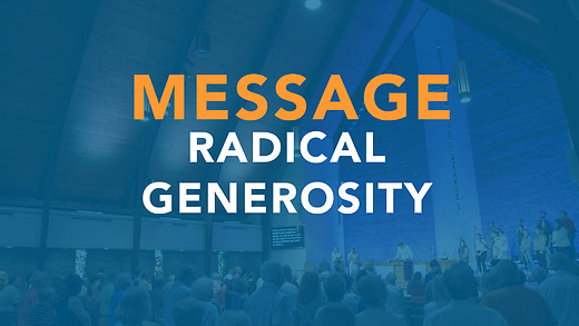 Radical Generosity - Chris Montgomery Radical Generosity - Chris Montgomery