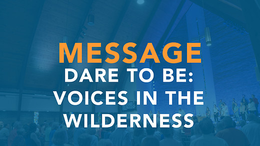 Dare to Be| Voices in the Wilderness - Chris Montgomery Dare to Be| Voices in the Wilderness - Chris Montgomery