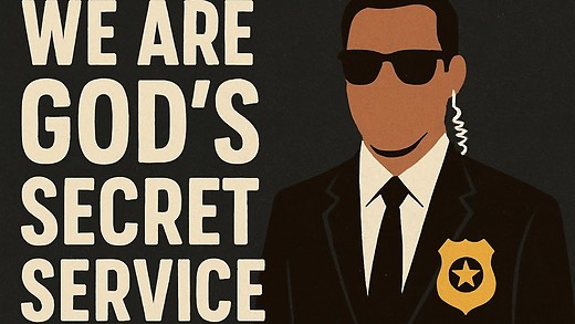 Casting demons at Charlie' memorial. You are God's Secret Service.