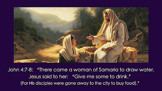 The Woman at the Well (John 4)