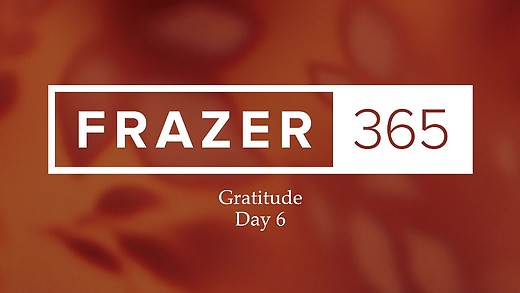 Gratitude - Day 6