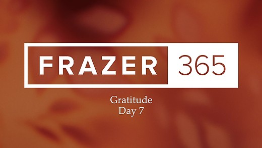 Gratitude - Day 7