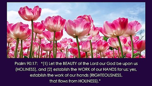 The Beauty of Holiness