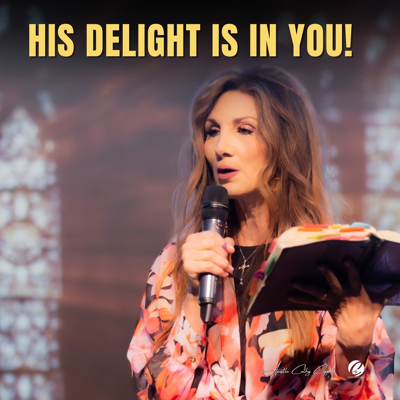 HIS DELIGHT IS IN YOU!