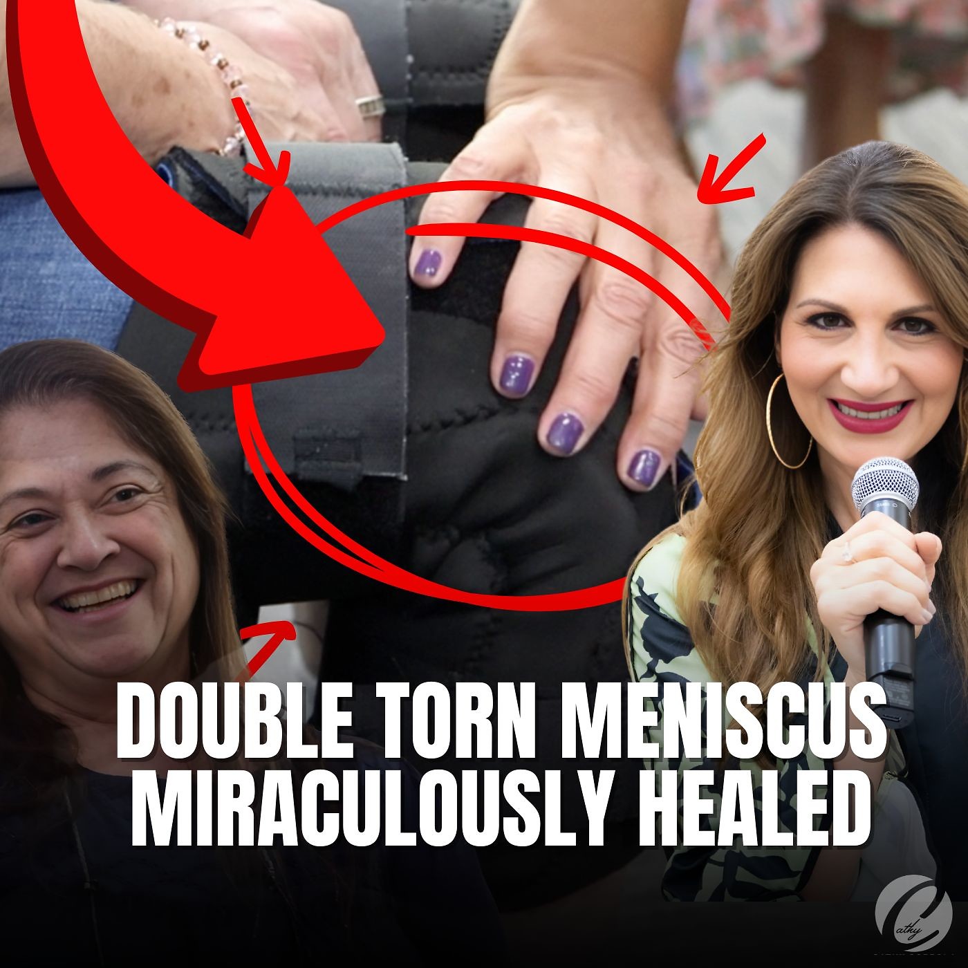 DOUBLE TORN MENISCUS MIRACULOUSLY HEALED!