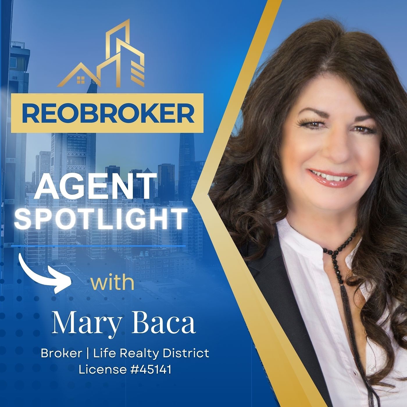 2025 REOBRoker Agent Spotlight - Mary Baca — The Power Is Now Podcast cover