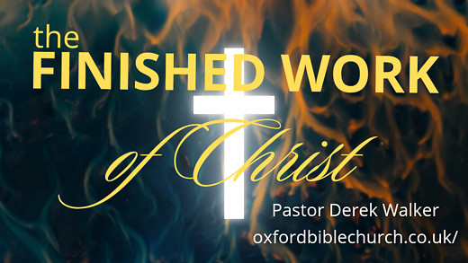 The Finished Work of Christ