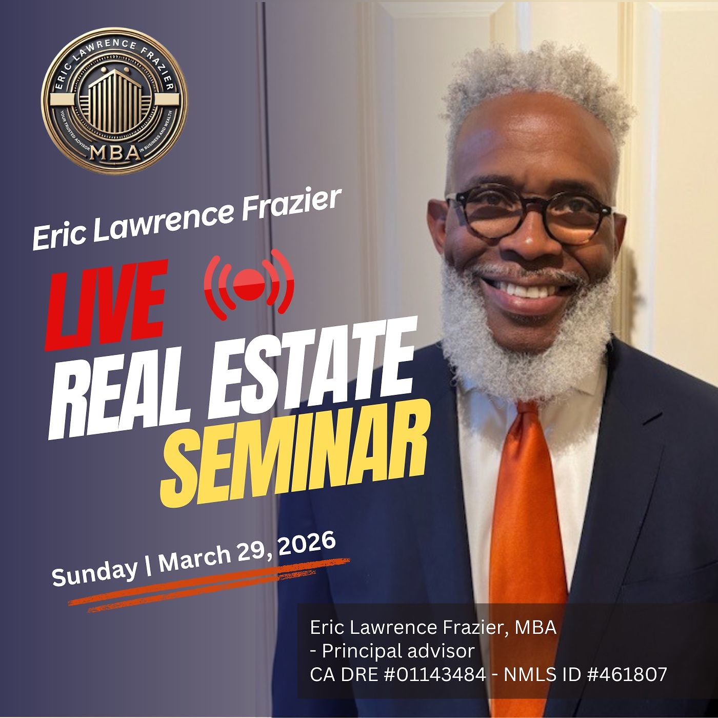 Live Real Estate Seminar — The Power Is Now Television cover