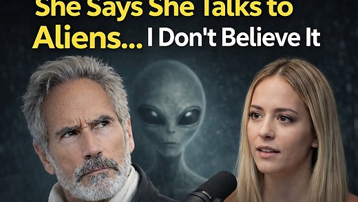 David says aliens are demons. She says they’re angels & Reptilians. David  Heavener