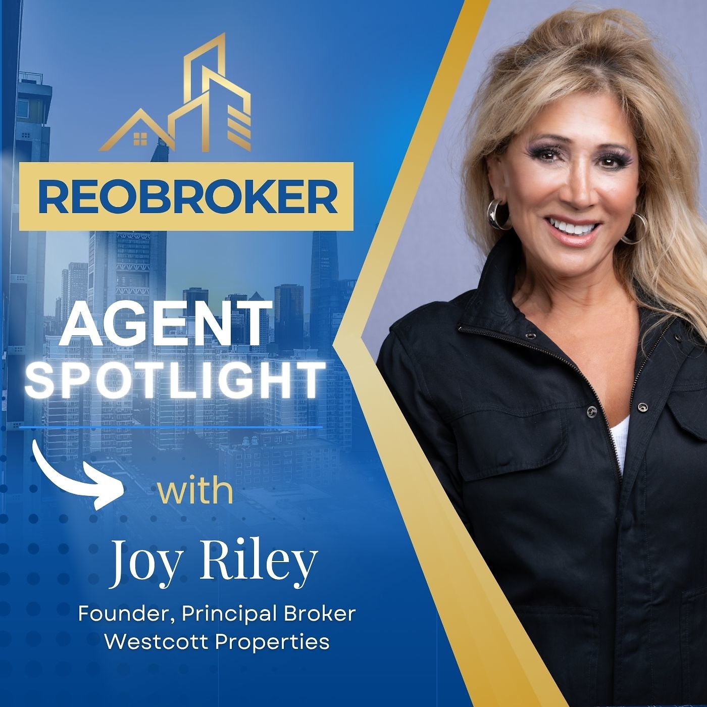 2026 REOBroker Agent Spotlight Joy Riley — The Power Is Now Podcast cover